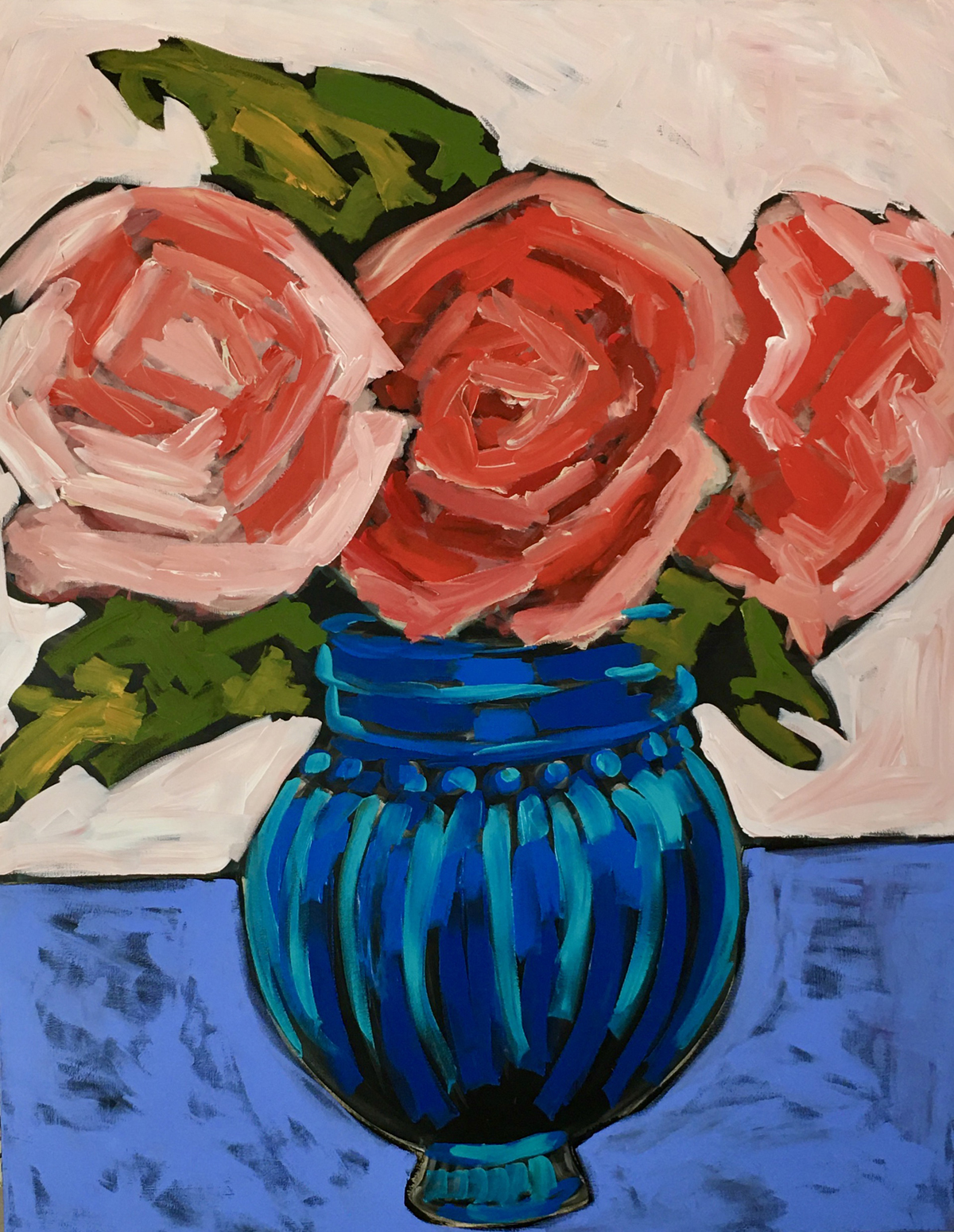 Roses in Blue
